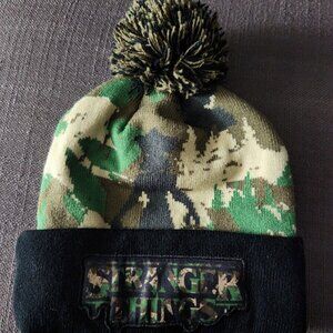 Stranger Things Camouflage Beanie Toque Hat Adult OS